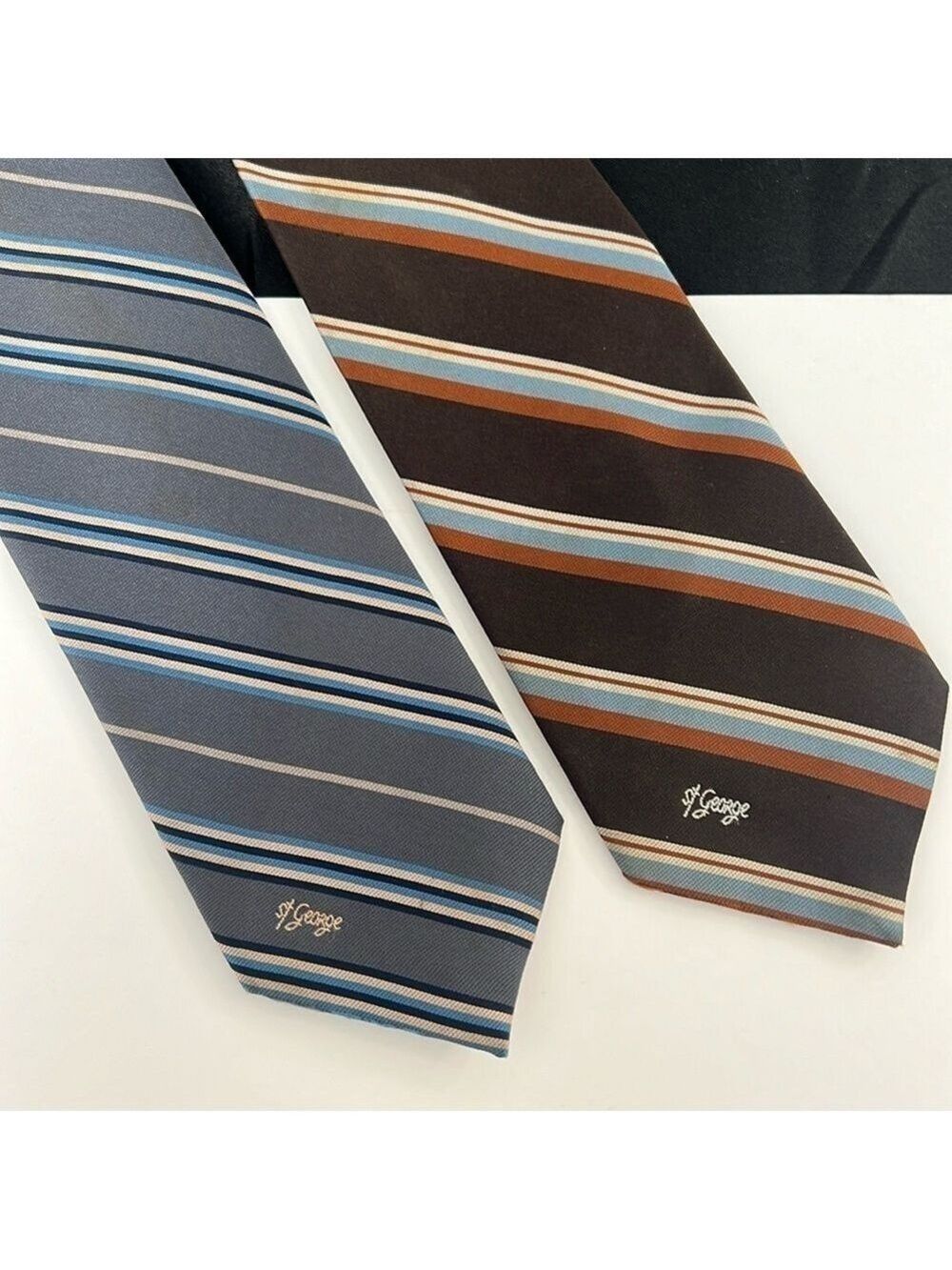 Men’s tie, lot of 2, Allyn St. George. Vintage. Vintage. Preowned